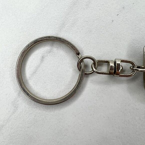 Deercreek Construction God Bless America Metal Keychain Keyring - Picture 4 of 8